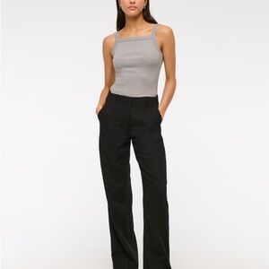 Abercrombie & Fitch Linen Blend Pants